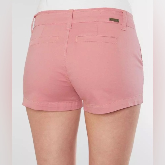 NWT BKE Mollie Stretch Shorts Pink - Picture 3 of 12